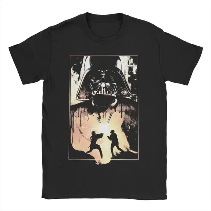 T-shirts pour hommes avec silhouettes de combat de Darth Maul