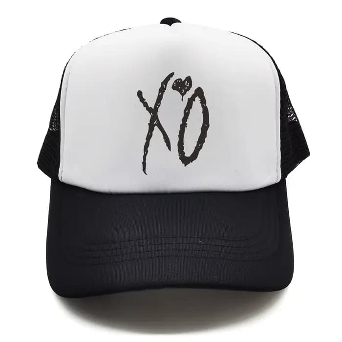 XO The Weeknd Trucker Cap d'été Hommes Chapeau drôle Casquettes de baseball Cool Unisex Mesh Net Caps MZ-390