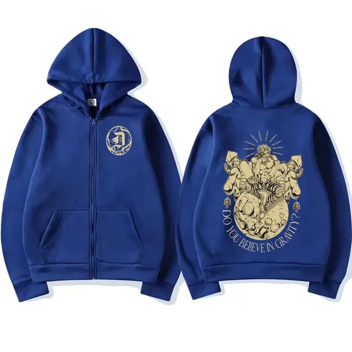Anime Jojo Bizarre Adventure sweat à capuche avec fermeture éclair Dio Brando Manga