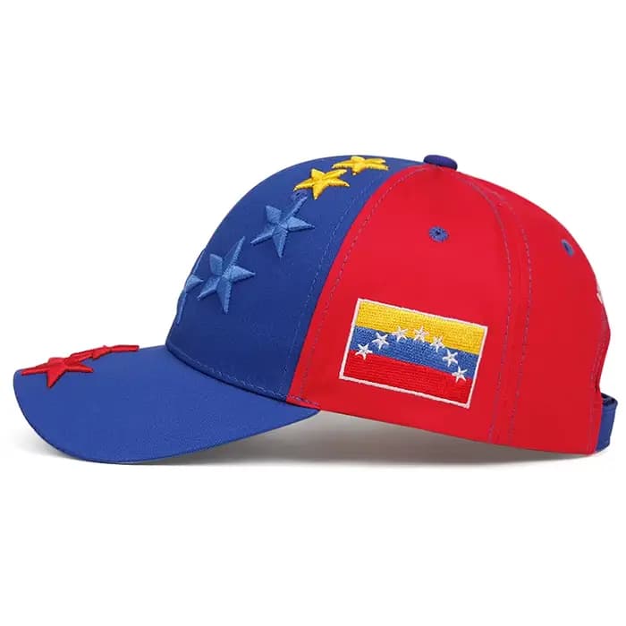 Casquette de baseball brodée drapeau Venezuela