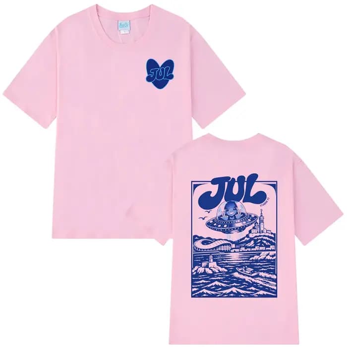 T-shirt graphique Rapper Jul pour hommes et femmes