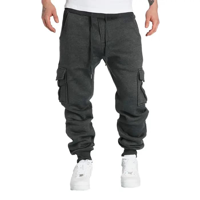 Nouveaux pantalons de survêtement pour hommes coupe droite Joggers pour le sport et le Streetwear ample surdimensionné