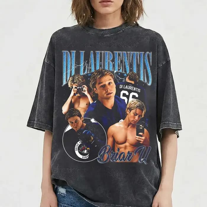 Chemise vintage Briar University, T-shirt Off-Campus, T-shirt Hockey Romance