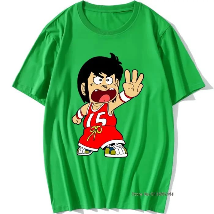 T-shirt drôle pour hommes Gigi La Top Basket surdimensionné dessin animé années 80 90 unisexe nouvelle mode
