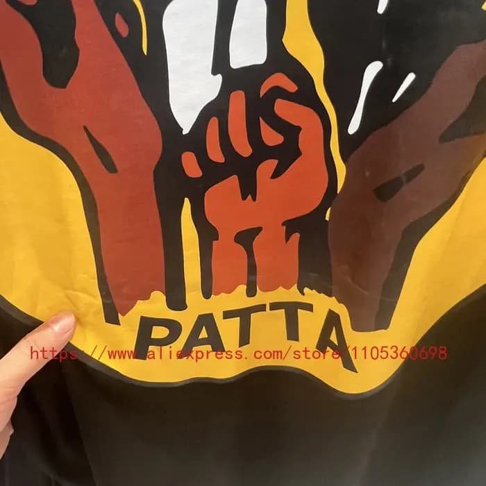 T-shirt PATTA 2026SS avec logo poing
