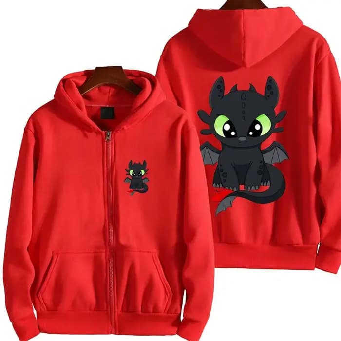 Manteau à capuche unisexe épais et oversize avec fermeture éclair