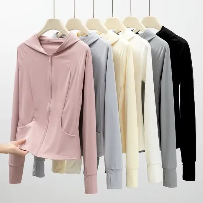 Nouvelle Collection : Vêtements de Protection Solaire pour Femme – Hoodies Sportifs d'Extérieur Anti-UV