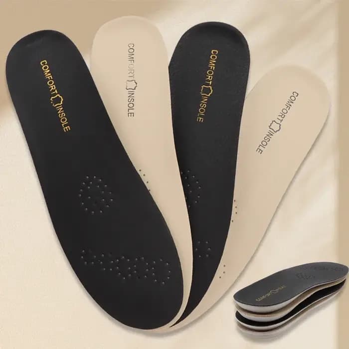 Semelle intérieure de sport confortable et respirante en cuir véritable