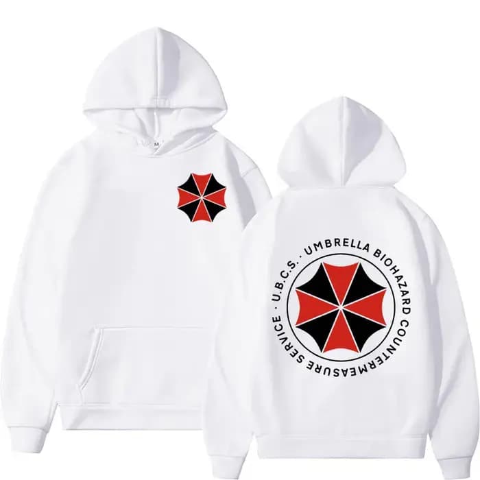 Parapluie Corporatio Logo graphique à capuche Hit Resident Evil pulls sweat vêtements pour hommes mode Vintage Cool