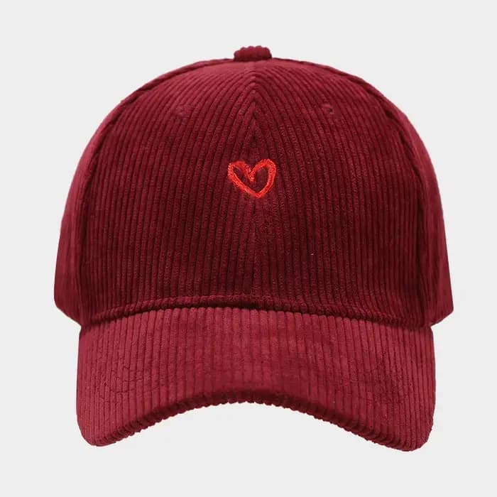Casquette de Baseball en velours côtelé pour femmes et hommes