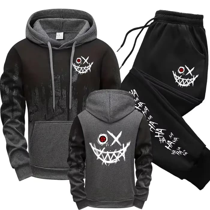 2025 mode urbaine sweats à capuche vêtements de sport hommes ensemble