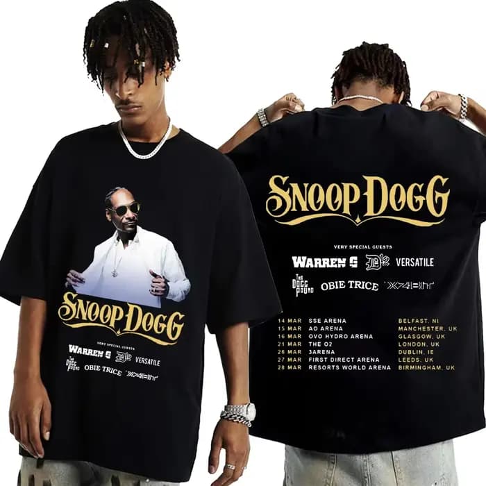 T-shirt graphique Snoop Dogg en promotion