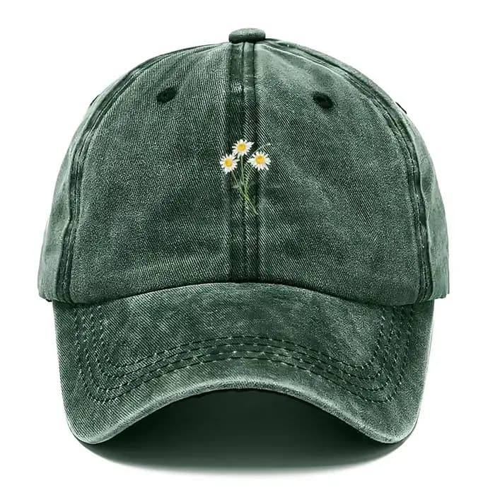 Casquette de Baseball en coton délavé Vintage