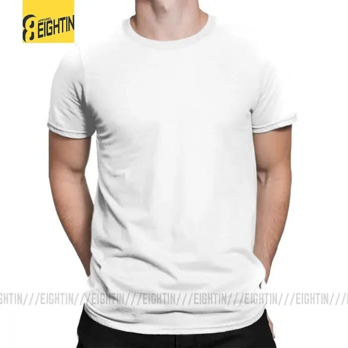 Electrical AtlanClassic-T-shirt à manches courtes en pur coton pour homme