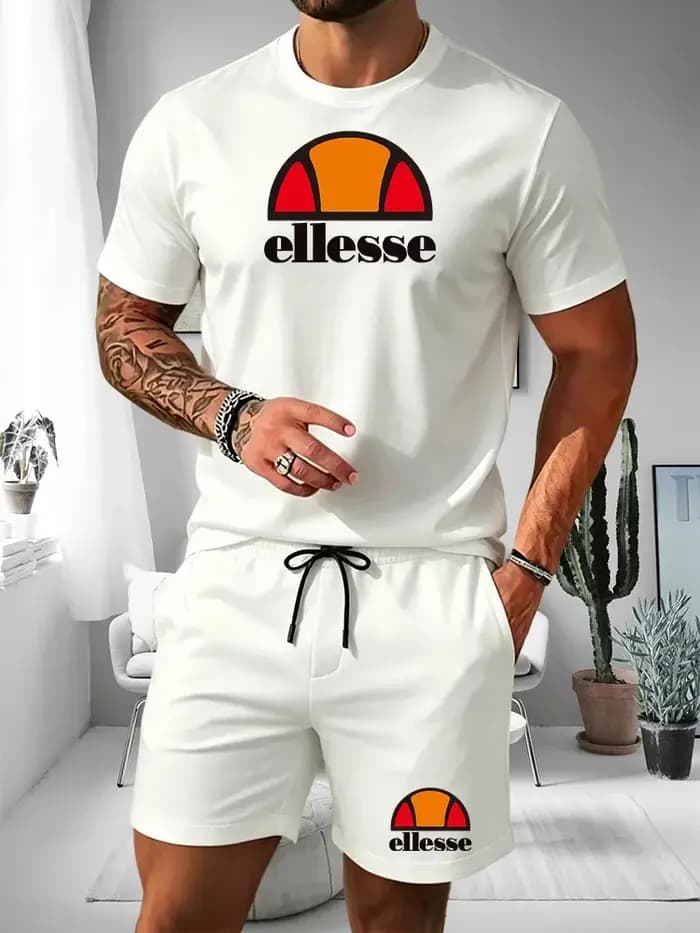 Ensemble de sport décontracté d'été pour homme Ellesse