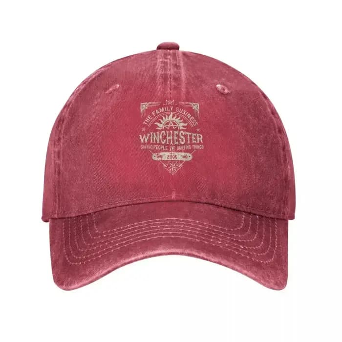 Hip Hop surnaturel Winchester unisexe casquettes de Baseball en détresse lavé