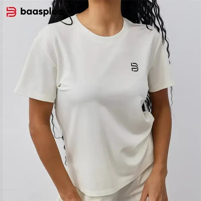 Baasploa T-shirt de sport pour femme