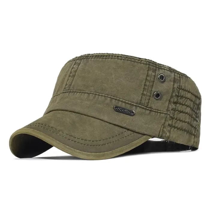 Casquettes plates en coton lavé quatre saisons pour hommes et femmes