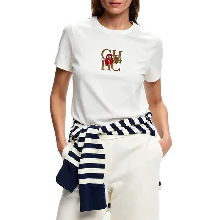 T-shirt col rond pour femme CH