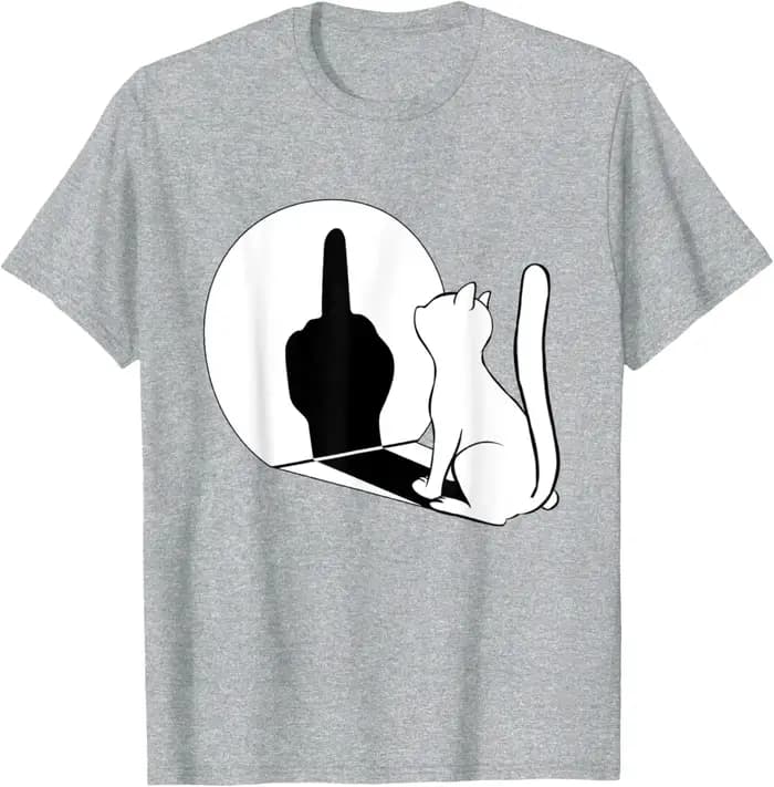T-shirt pour homme à manches courtes et col rond