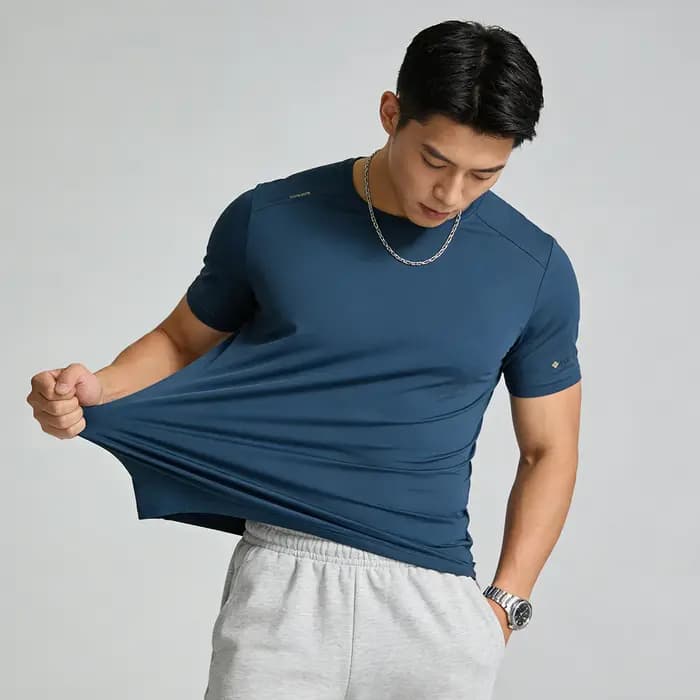 T-shirt Homme Cool à Manches Courtes – Nouveau Modèle Ample
