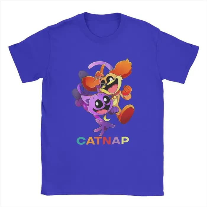 T-Shirt à Manches Courtes et Col Ras du Cou pour Homme