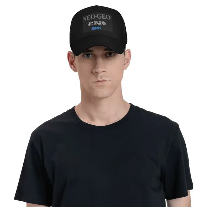 Chapeaux de Baseball unisexe Neo Geo Logo Neogeo Arcade extérieur Streetwear sport d'été casquettes
