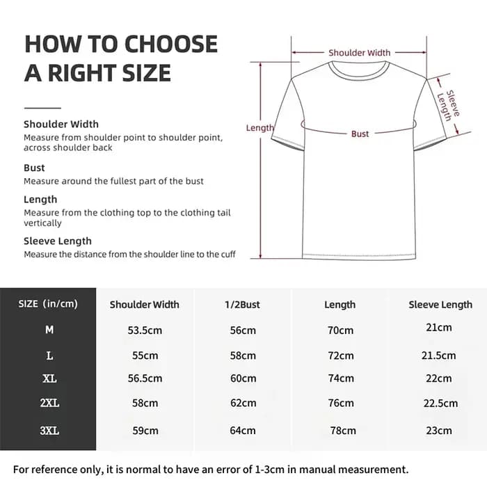 T-shirts à manches courtes pour hommes et femmes