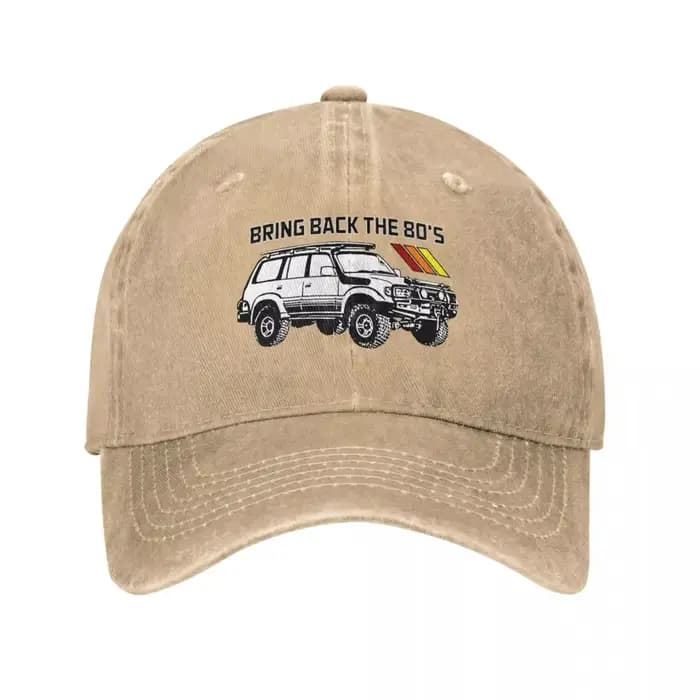 Vintage Land Car Cruiser Baseball Cap pour hommes et femmes, DistMurcia Cotton Sauna Wear, Bring Bac