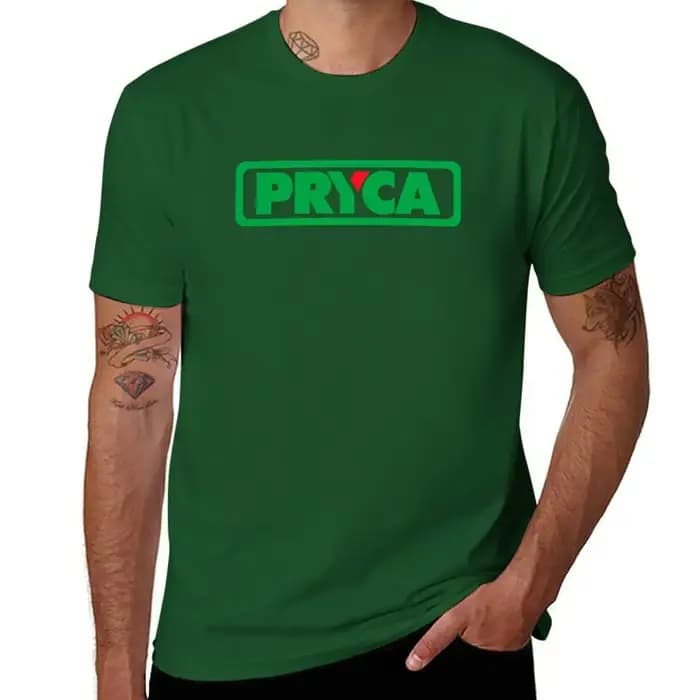 T-shirt Pryca Kawaii pour hommes