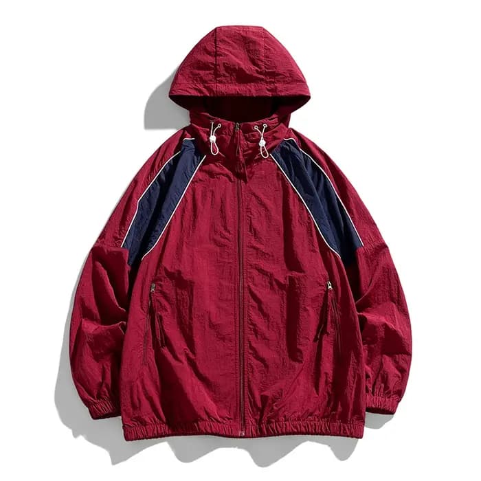 Veste coupe-vent imperméable Harajuku unisexe