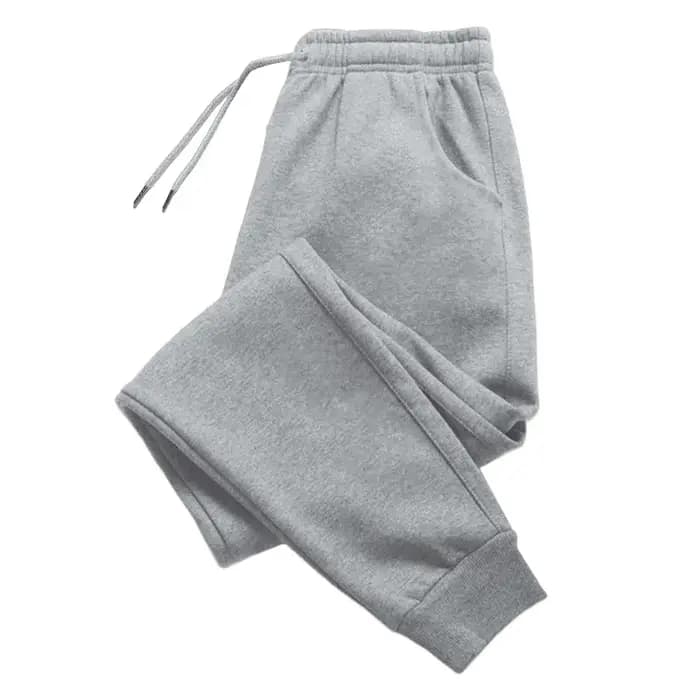 Hommes pantalons de survêtement de haute qualité cordon couleur unie