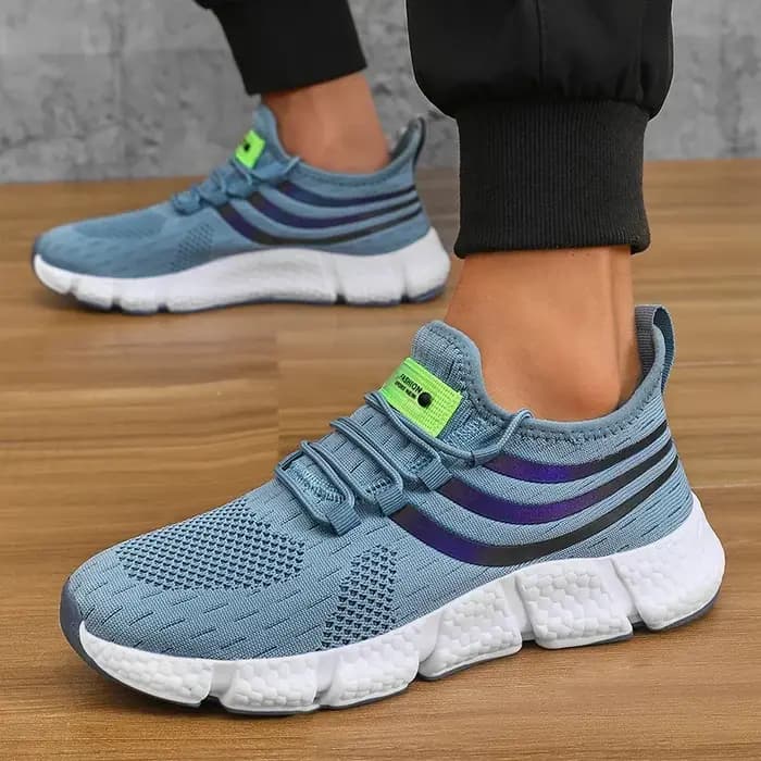 Baskets pour hommes chaussures à plate-forme respirantes confortables
