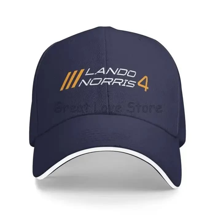 Lando Norris 4 casquettes de Baseball unisexe quotidien décontracté Sandwich chapeau sport d'été protection solaire