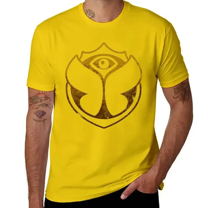 Tomorrowland T-shirt imprimé animal pour hommes