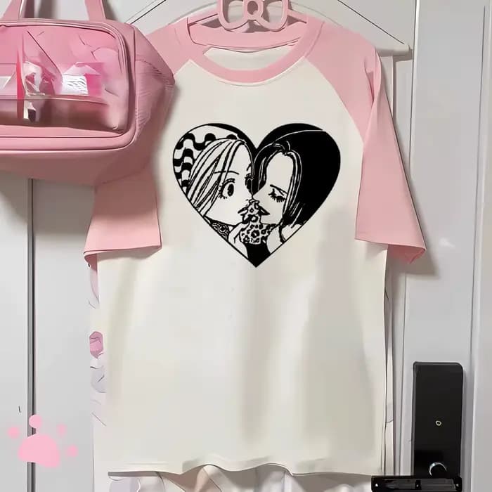 Nana t-shirt femmes t-shirts à la mode femme bande dessinée streetwear vêtements de créateur