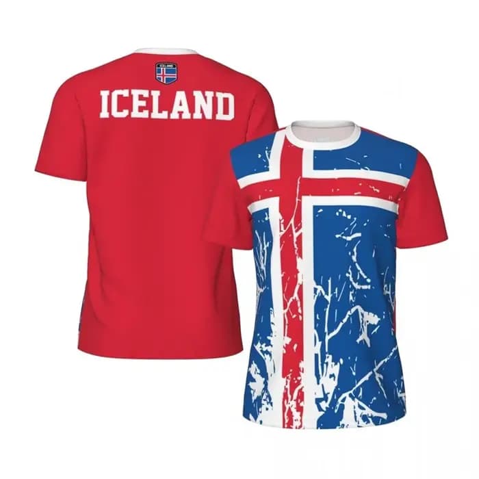 T-shirt de sport à manches courtes imprimé en 3D pour hommes