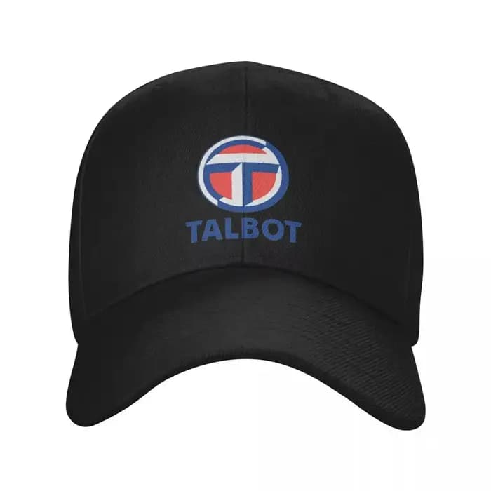 Talbot casquette de Baseball noir casquettes personnalisées