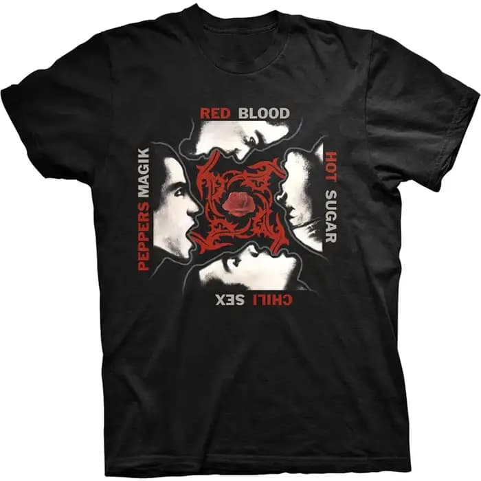 T-Shirt du groupe Aztec Red Hot Chili Peppers