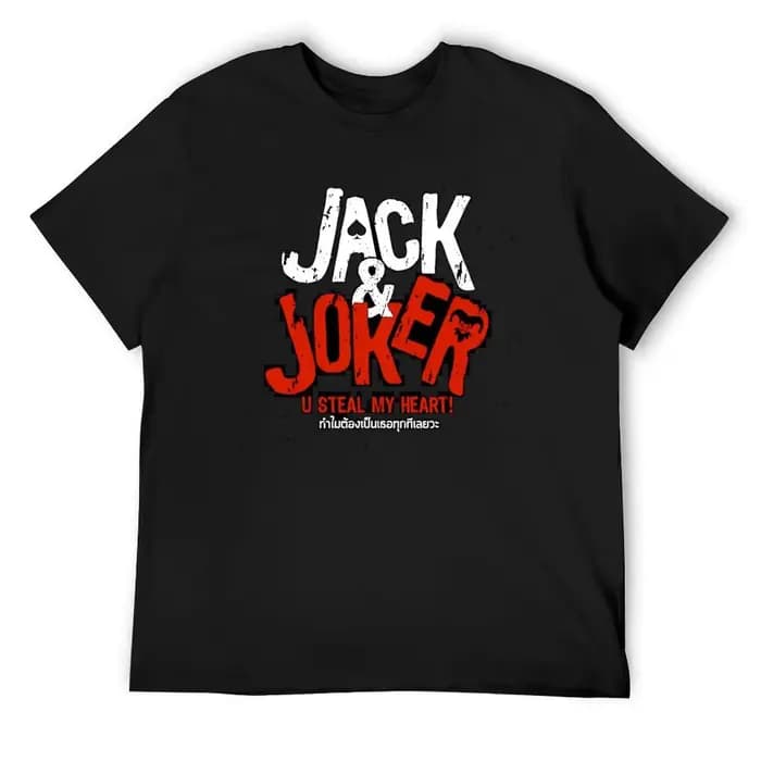 Jack et Joker : U voler mon cœur! BL série thai YinWar T-Shirt ébauches mode coréenne hommes vêtemen