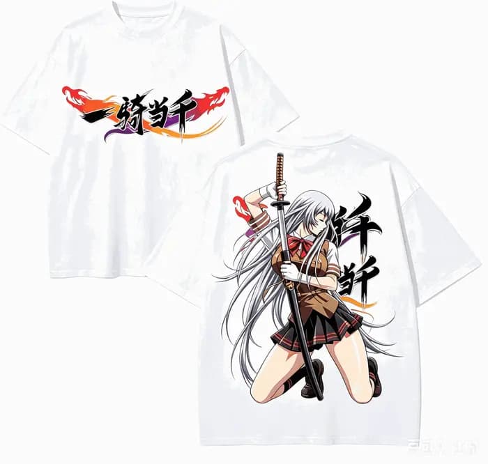 T-shirt Ikki Tousen pour amoureux de l'anime