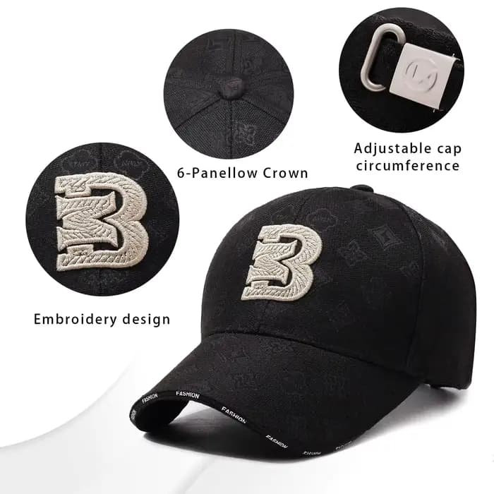 Casquettes de baseball adaptées aux hommes et aux femmes