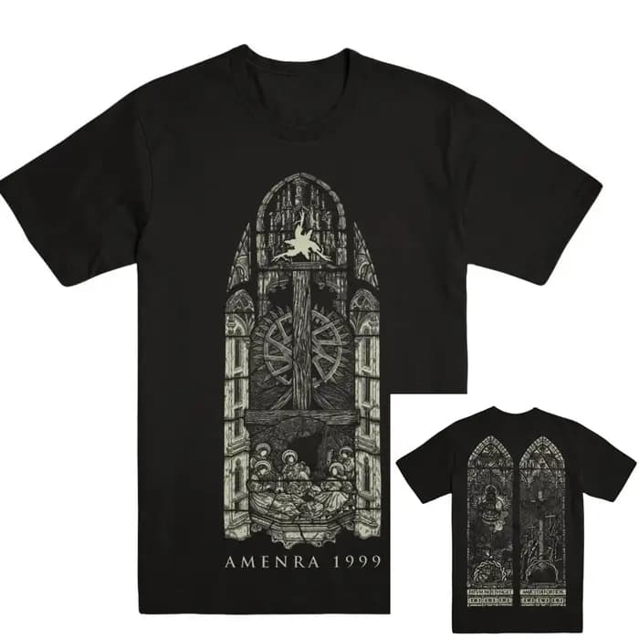 Galg AMENRA Band T-Shirt en coton avec motif pour hommes et femmes