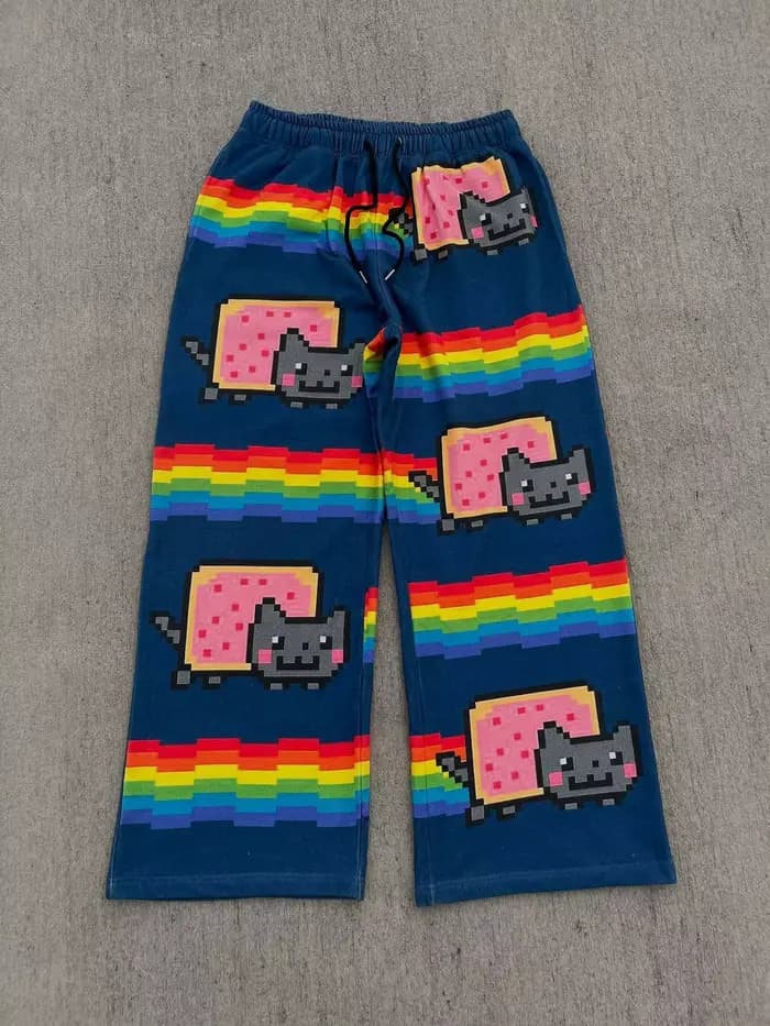 Pantalon de jogging vintage hip-hop pour homme