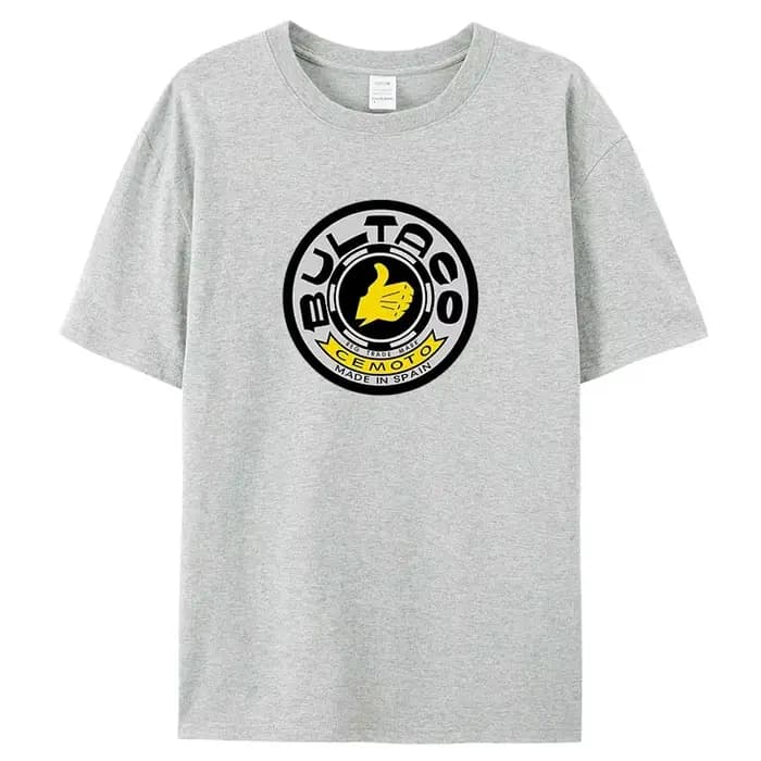T-shirt d'été de haute qualité pour hommes, Bultaco Cemoto Motorcycles, t-shirt imprimé blanc, unise
