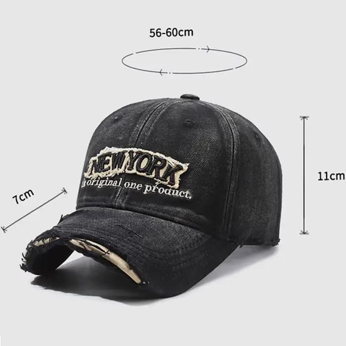 Casquette de baseball d'été beige FS Brand avec lettres pour hommes
