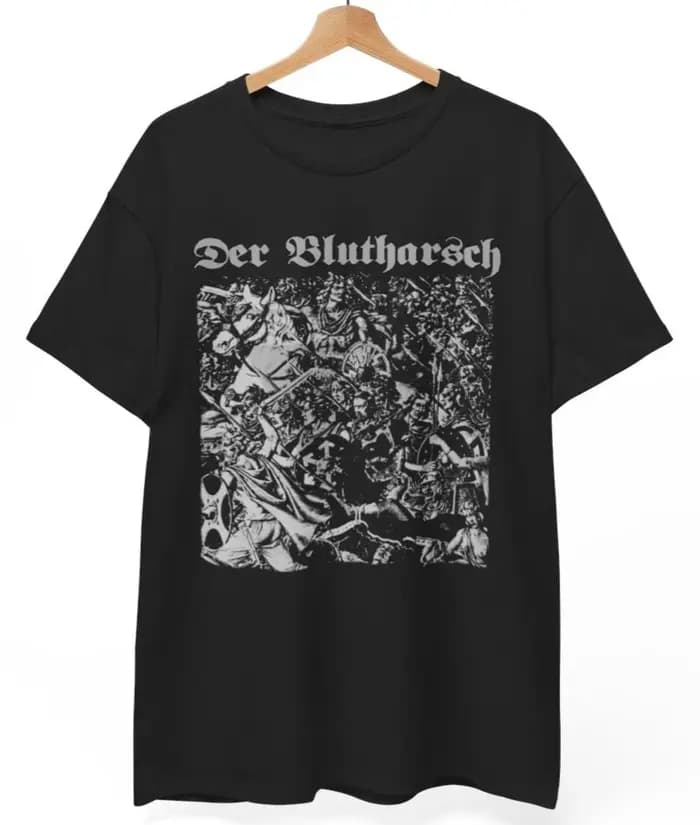 T-shirt Der Blutharsch, groupe de musique rock punk metal, t-shirt unisexe