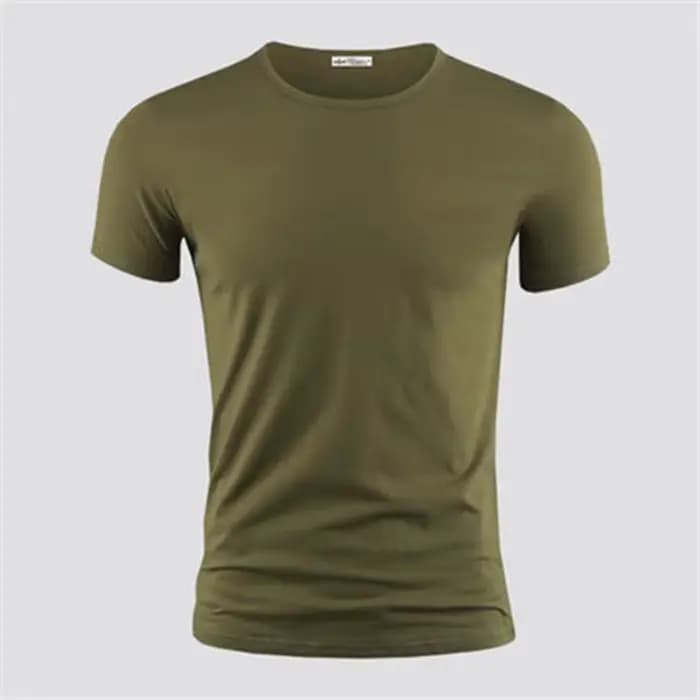 2026 hommes T-Shirt couleur Pure col en V à manches courtes hauts T-Shirts
