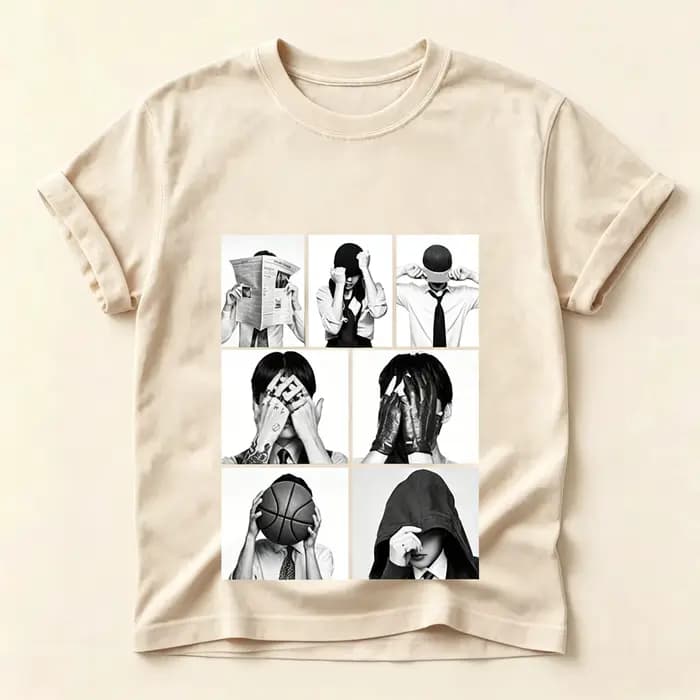 T-shirt Coréen pour Garçon