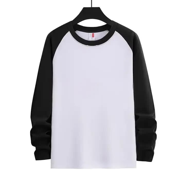 T-shirt Raglan manches longues coton t-shirts hommes femmes vêtements mode pulls décontractés automn